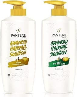Pantene Advanced Hairfall Solution, Damage & Silky Smooth Care Shampoo, 1.3Litre, With ProVitamins to reduce hairfall