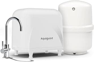 Aquaguard Select Designo Under The Counter Water Purifier| Active Copper & Alkaline Boost| Inbuilt Pressure Pump| 10 Stage Purification| Free Service Plan Worth ₹2500| Suitable for all Water Source
