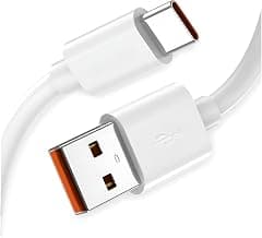 Original 67W Mobile Data Charging Cable for Redmi Note 13 Pro/12 Pro/11 Pro 5G/11S/9 pro/11/10 Pro max/Poco X5/X4 Pro/M5 Pro/M4/X3 pro/Mi 14/Mi 11 Ultra/11 Lite Ne/11t/ Hyper Charge Turbo
