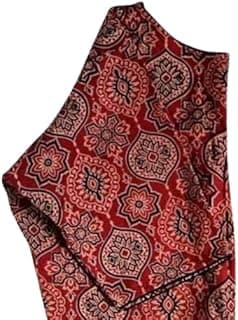 Generic Readymade Ajrakh Cotton Stylish Womens Blouse| Comfortable, Breathable, Lightweight, Skin Friendly|SL_62