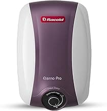 Racold Eterno Pro Storage Water Heater (Geyser)25L-ABS Body-Corrosion Prevention with Titanium Enameled Coating,7Yrs Tank Warranty,Energy Efficient, BEE 4 star rating