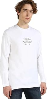 Calvin Klein Jeans Embroidered Logo Regular Fit Acrylic T Shirt