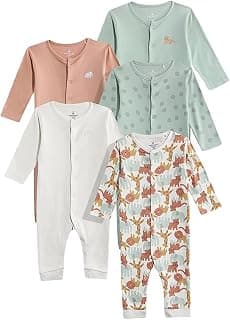 Mothercare Sleepsuit Sleeveless Cotton Apple Print Pack of 5 Multicolour | Soft cotton fabric keeps baby cool; sleeveless design for breathable sleep; cheerful apple theme in multicolour