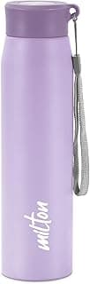 MILTON Handy 850 Stainless Steel Sipper Water Bottle 780 ml, Single Walled, ISI Certified I Leak Proof Lid, Rust Proof I For School, Office, Gym I Purple