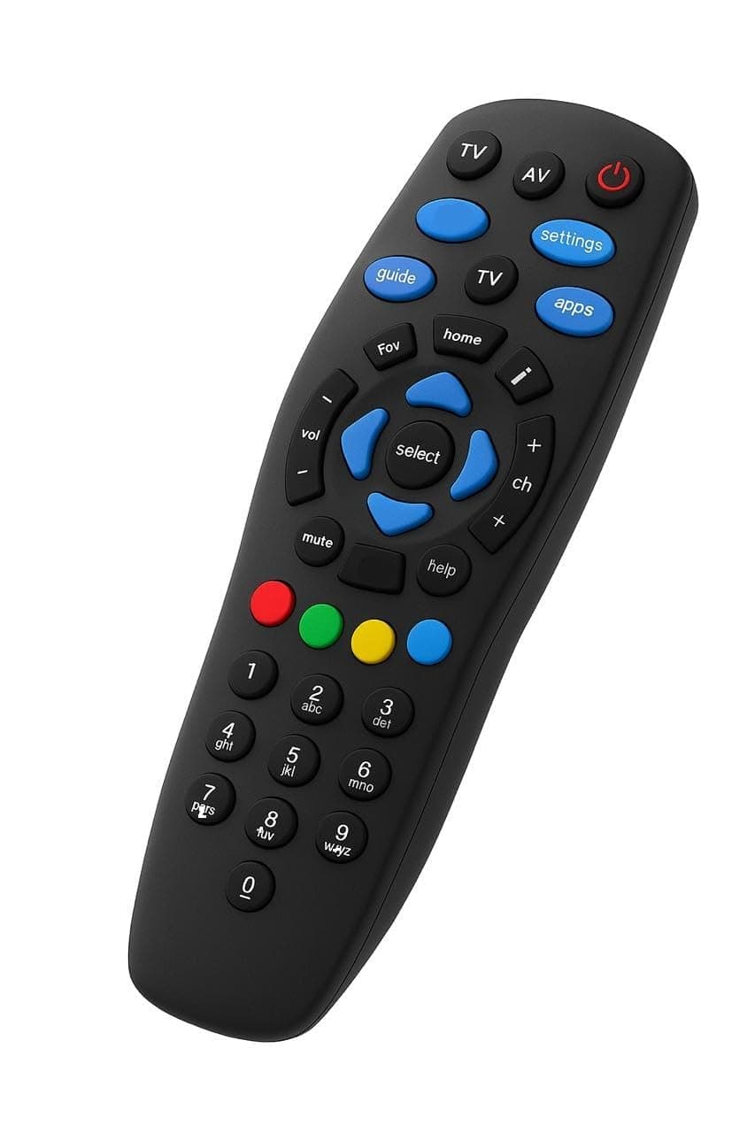 Replacement Remote Compatible with Tata Sky Original HD Set Top Box|Compatible with Tatasky/Tataplay SD Setup Box