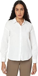 VERO MODA Women Solid Shirt | Long Sleeve | Regular Fit
