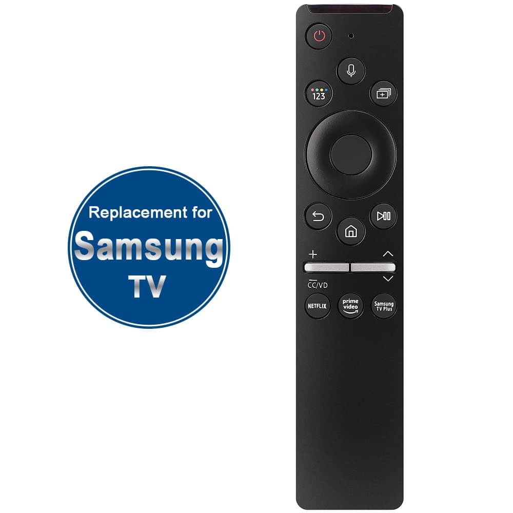 Gvirtue BN59-01357A Voice Remote Control for Samsung Smart LCD LED TV, and Samsung Micrphone Control for Curved UHD HDTV with Netflix Prime Video SamsungTV Plus Button