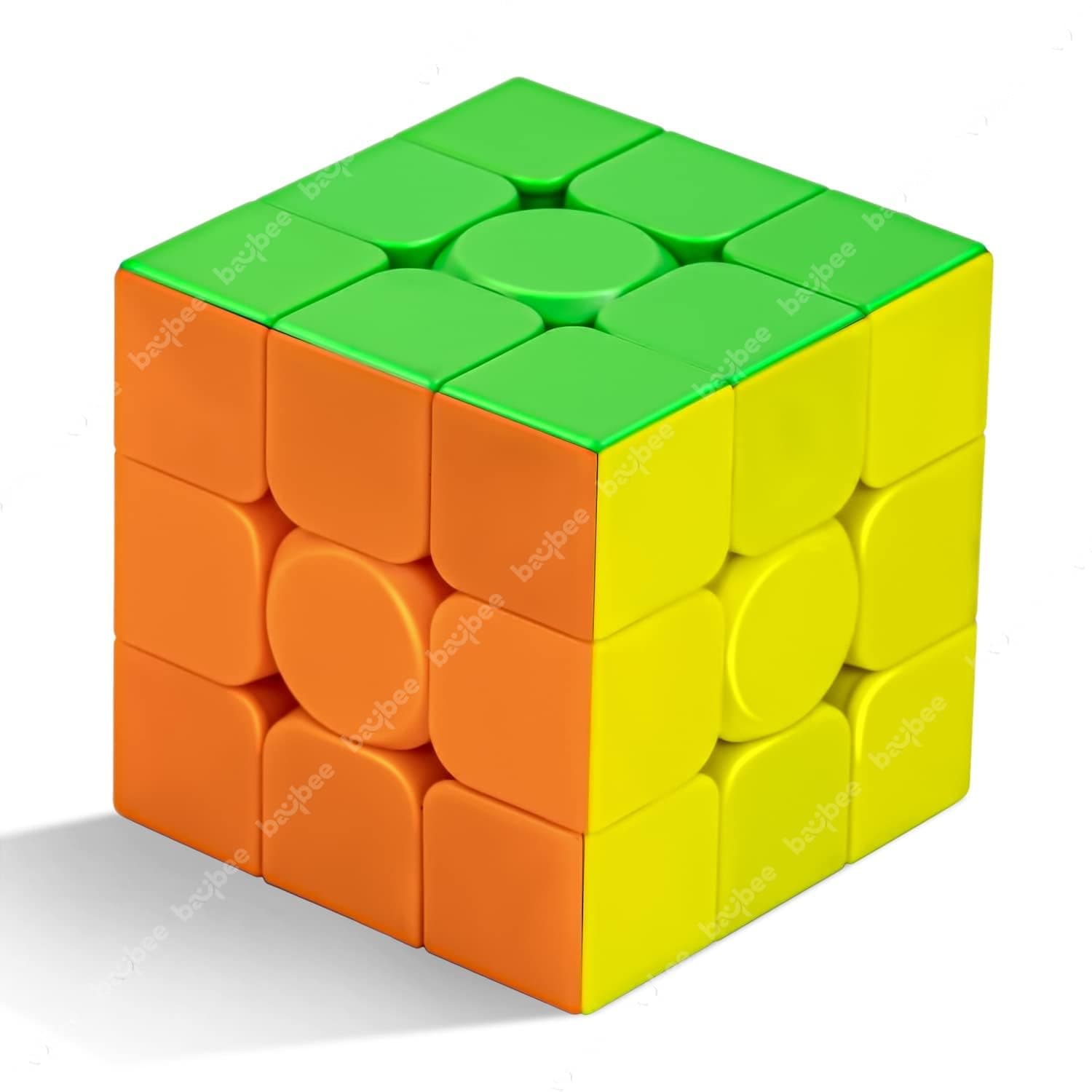 Baybee 4x4 Speed Cube Puzzle for Kids & Adults – Magic 3D Brain Teaser Cube Toy | Smooth Mirror Cube | Stress Relief & Educational Toy | Speedcube for Beginners & Experts