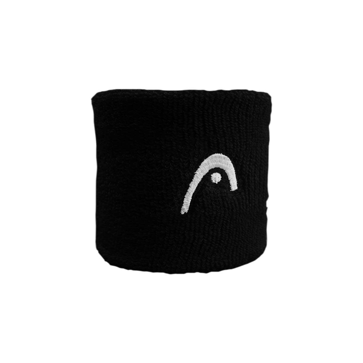 Head Cotton Wristband | Color: Blue | Size: 2.5 Inches | Material: Cotton/Nylon | Pack of 2 | for Unisex | Extra Comfortable Feel | Embroidered head Design | for Sports & Fitness