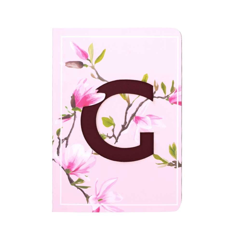 DOODLE Initial G Lasercut Diary Notebook, B6 (6.69 X 4.72 X 0.5 Inches), 192 Pages, 80 GSM, Birthday gift for Girls