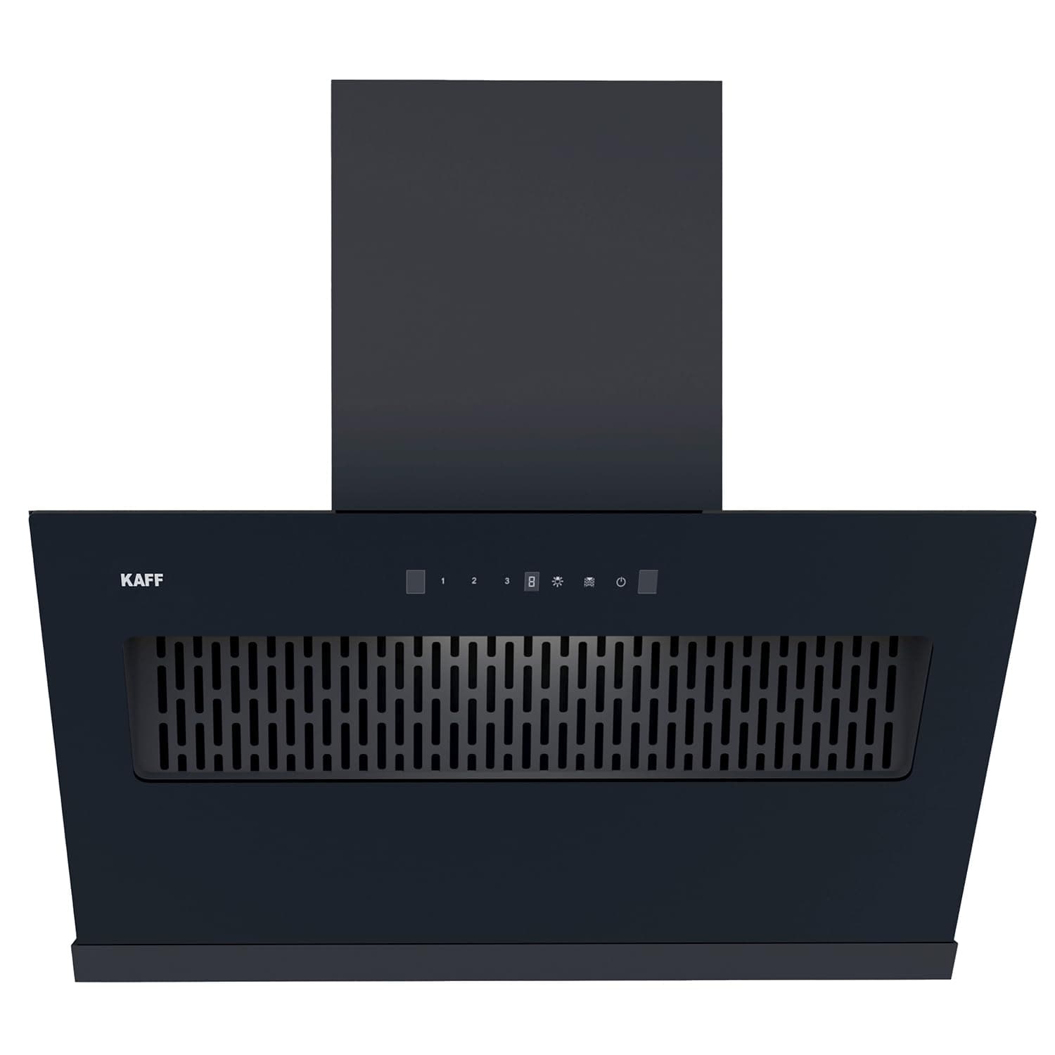 KAFF K-Series KES 90A Slant Filterless Auto Clean Kitchen Chimney, 90 CM, 1450 m3/hr Suction Capacity with Touch & Motion Sensor, 2 Years Comprehensive Warranty and Lifetime on Motor* (Black)
