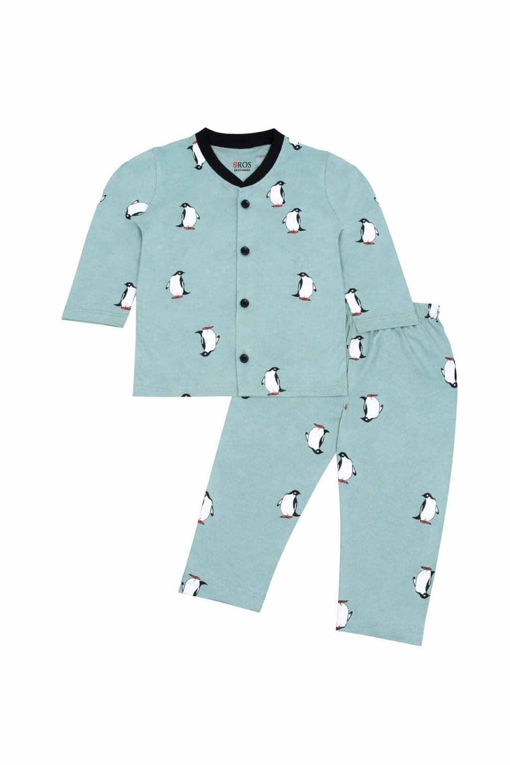 3BROS BodySuit/Dress for Boys/Girls Full Pajama & Casual Full Sleeves Night Suit Top Combo Kids Set