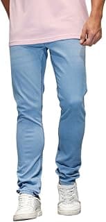 WROGN Men's Cotton Stretch Mid-Rise Jeans | Slim Fit