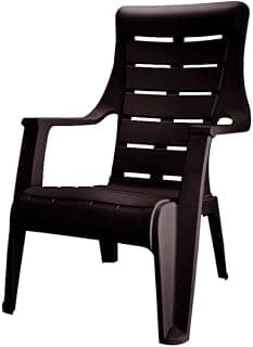 Sunday Plastic Chair (Brown)