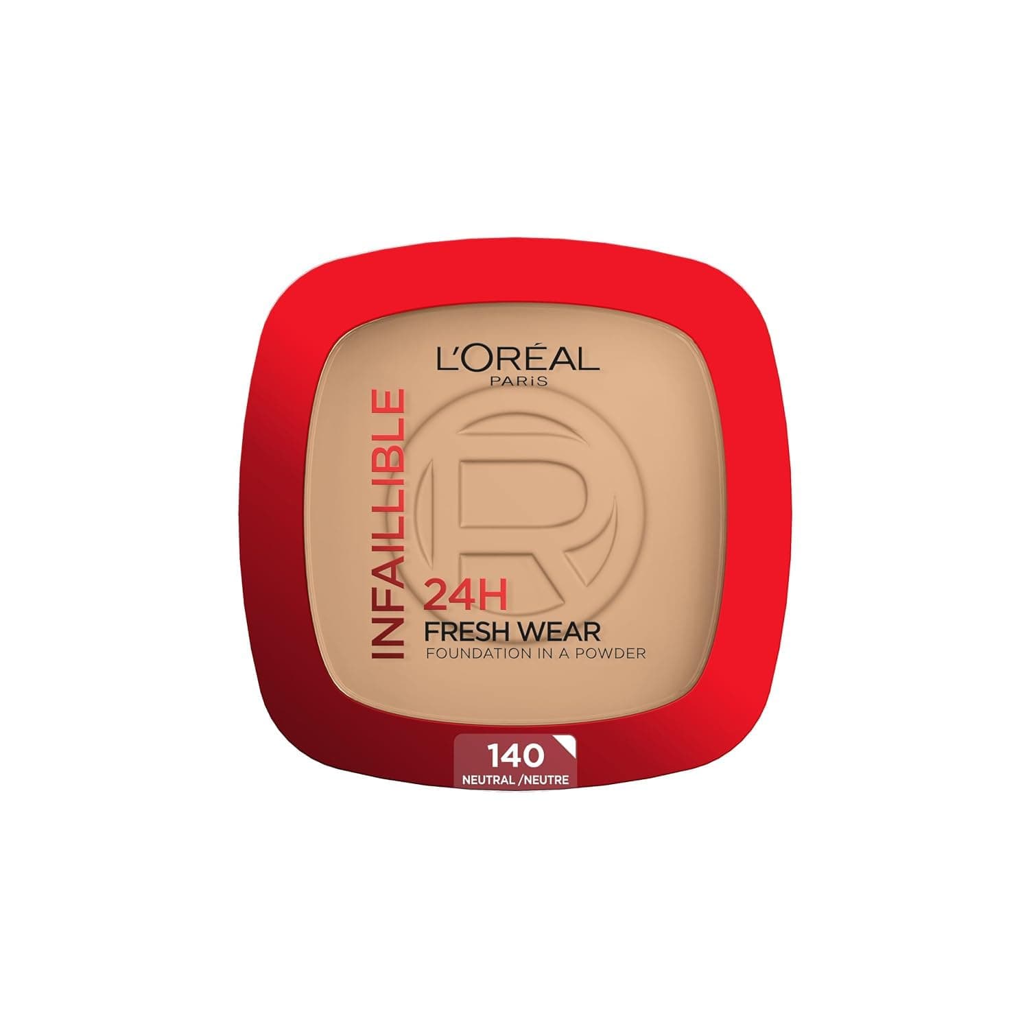 L'Oreal Paris Infallible 24H Powder Foundation, 140 Golden Beige
