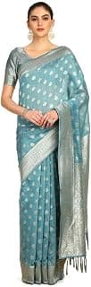 Soch Womens Woven Design Jacquard Tussar saree