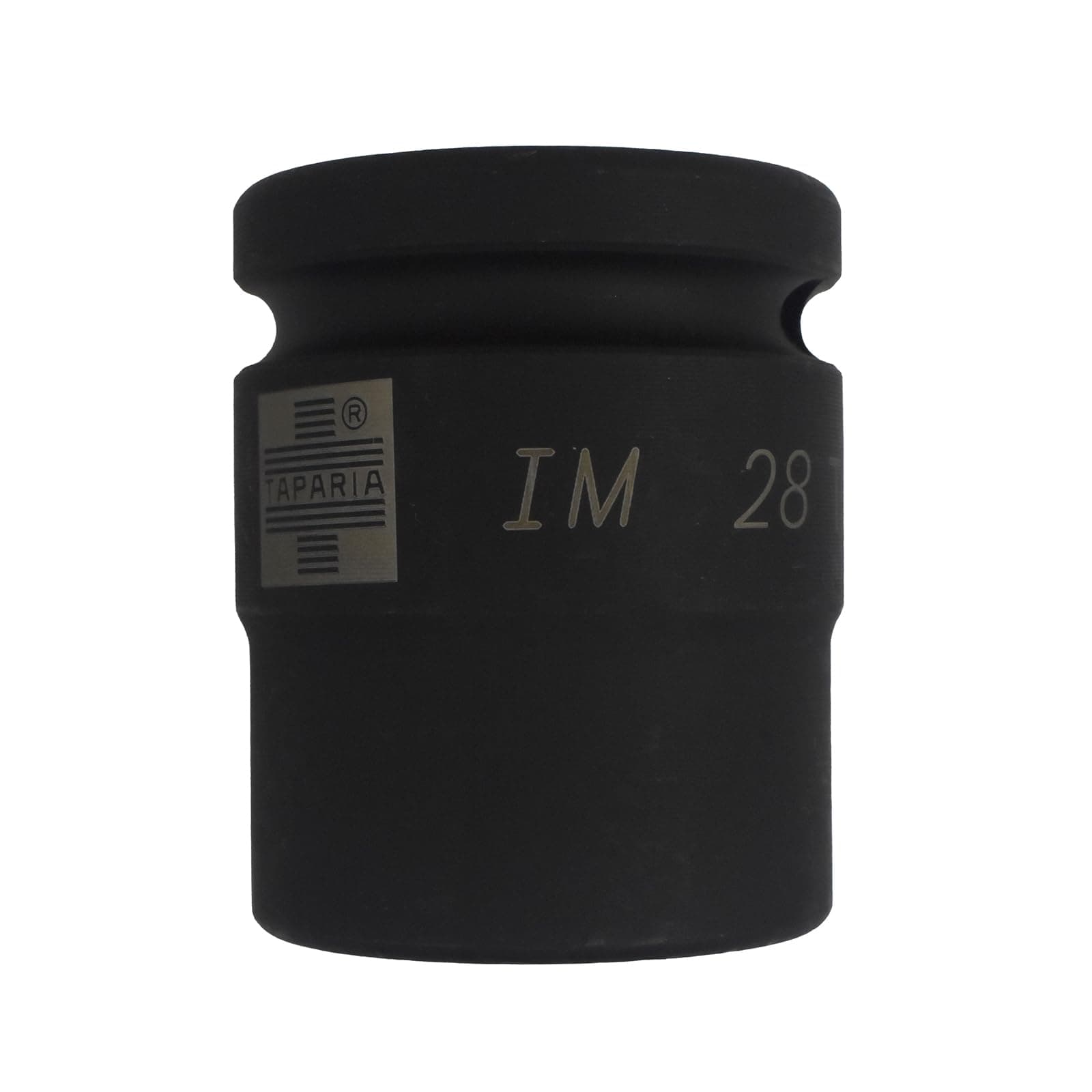 TAPARIA Impact Socket IM 28, 1/2"(12.7mm) Square drive size, Chrome-Molybdenum Steel, Durable & Long life, 6 Point or HEX Impact Socket for Automobile, Industrial, Construction, Professional