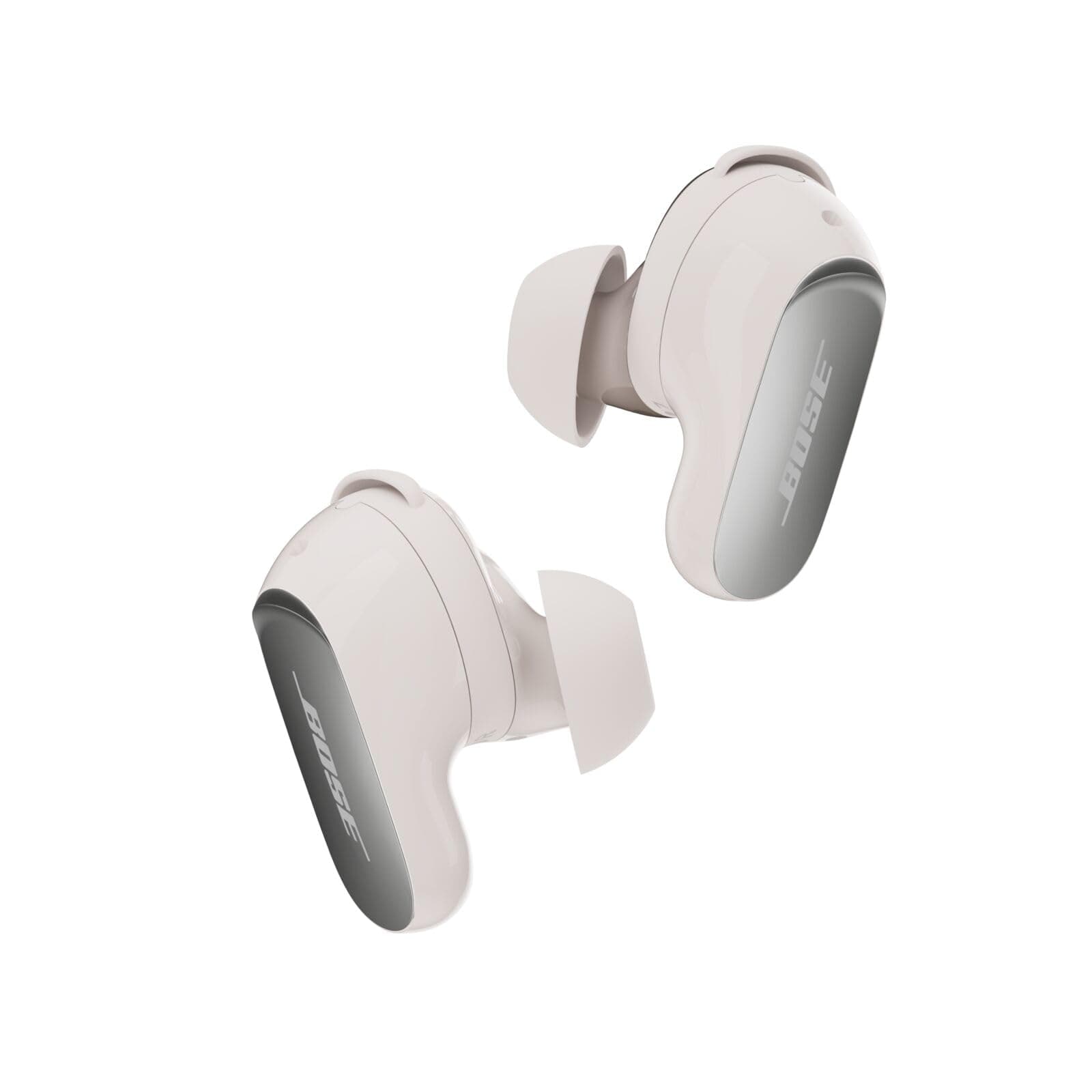 New Bose QuietComfort Ultra Bluetooth Earbuds (2nd Gen), Wireless Noise Cancelling Earbuds, Up to 6 Hours Battery, IPX4 Rating, Immersive Audio, Deep Bass, White Smoke