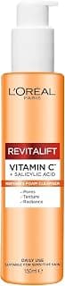 LOréal Paris Revitalift Clinical Vitamin C Foaming Face Cleanser 150ml Brightening Pore Refining Daily Skincare for All Skin Types