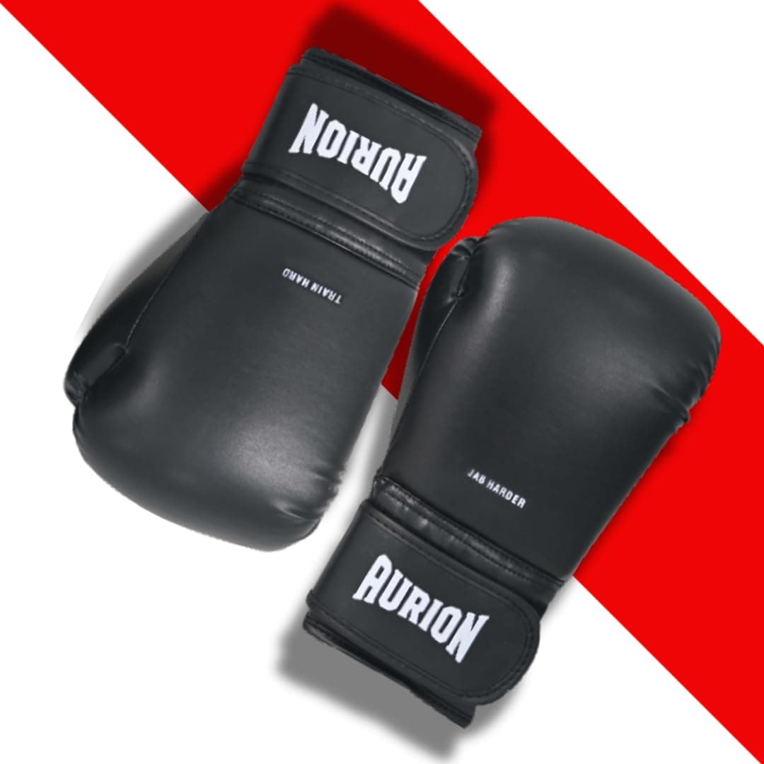 Aurion Boxing Gloves for Men 12oz, Training Boxing Gloves for Sparring and Heavy Bag, Versatile Combat Gear for Boxing, Kickboxing, MMA and Muay Thai, Ideal for Beginner and Intermediate Athletes