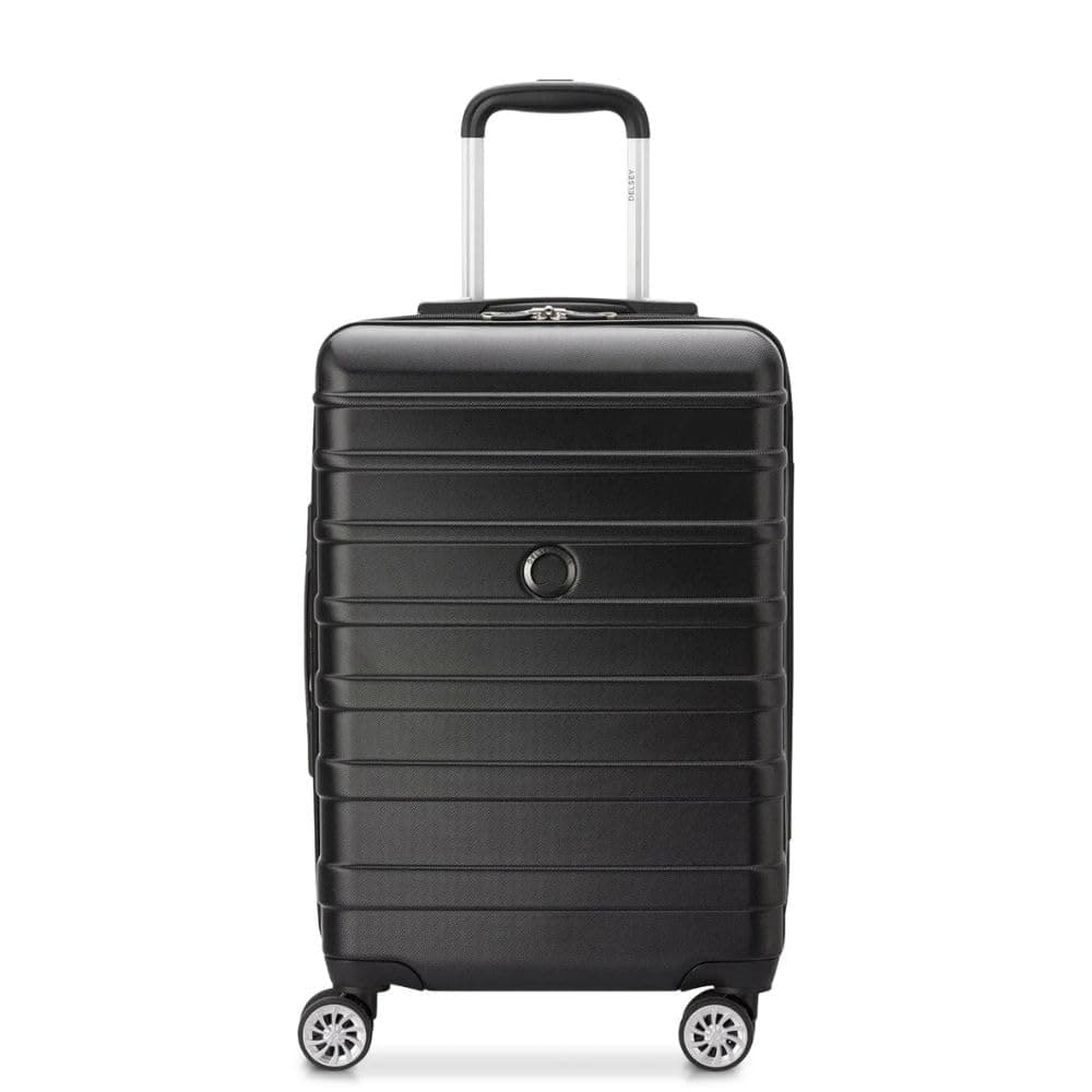 DELSEY PARIS Margot 80 cms Large Check-in Polycarbonate Hard Sided 8 Wheels and Expandable Spinner Suitcase/Trolley Bag for Travel with TSA Lock- Gold