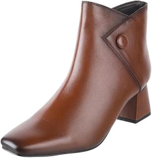 Metro Women Faux Leather Sleek Slip-On Casual Boots