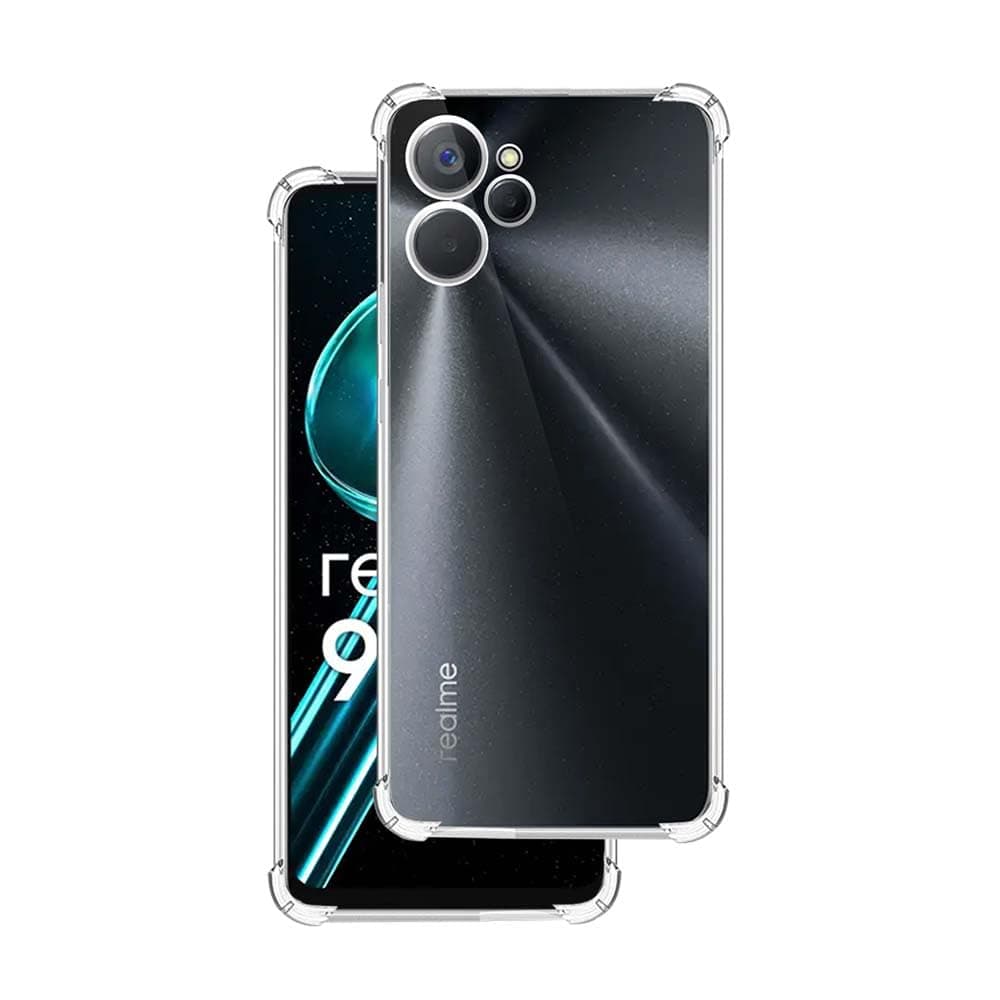 7SEVEN® Back Cover for Realme 9i 5G Transparent Mobile Back Case Shock Proof Design Camera Edges Protection Crystal Clear Phone Case Silicon Soft TPU and Flexible Bumper Phone Cover