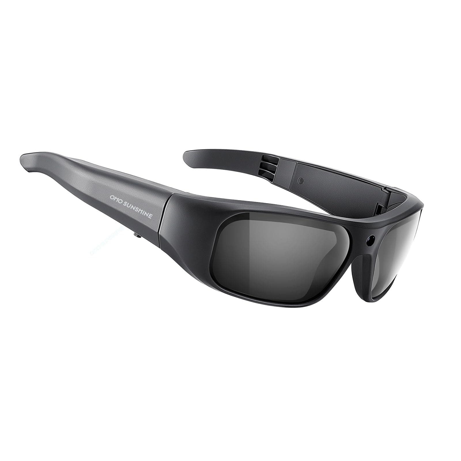 OhO Camera Glasses,4K Pro 24M Resolution H.265 Smart Glasses with Built-in Memory,UV400 Sunglasses for Outdoor Sport