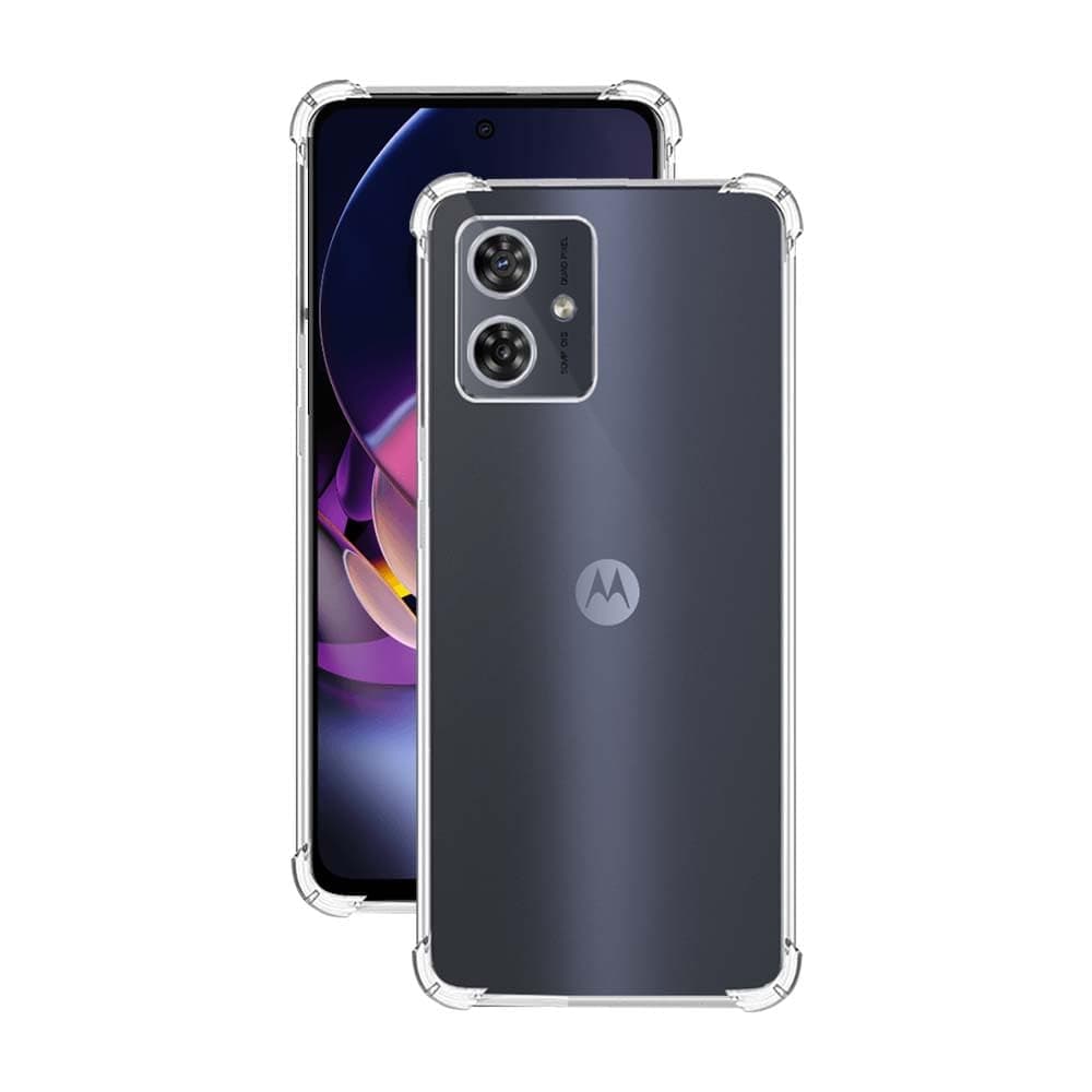 7SEVEN® Back Cover for Motorola G54 | G64 5G Transparent Mobile Back Case Shock Proof Design Camera Edges Protection Crystal Clear Phone Case Silicon Soft TPU and Flexible Bumper Phone Cover
