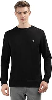 Calvin Klein Jeans CK Embro Badge Crew Neck Black