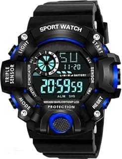 Generic Trendy Digital Watch | Waterproof LED Display | Perfect for Men, Women & Kids