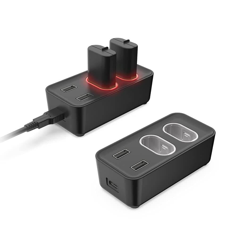 New World Rechargeable Battery pack with USB Charging Dock for Xbox One/Xbox One Slim/Xbox One Elite Controller, Xbox series S X Controller