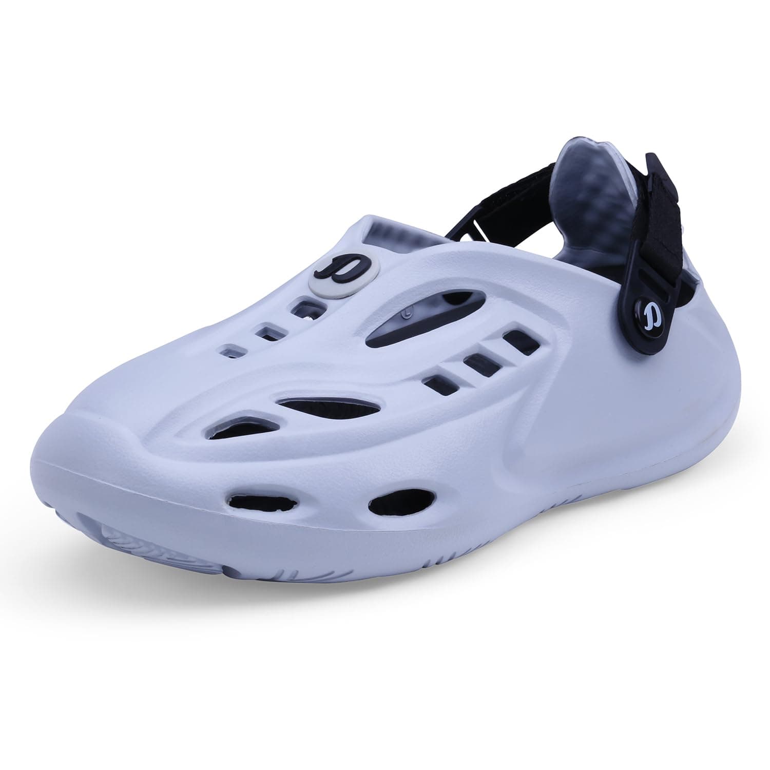 DOCTOR EXTRA SOFT Men's Sports Extra Padding Casual Clogs/Sandals with Adjustable Back Strap for Adult| Comfortable & Lightweight| Stylish & Anti-Skid| Everyday Use Waterproof Mules Gents & Boys D-531