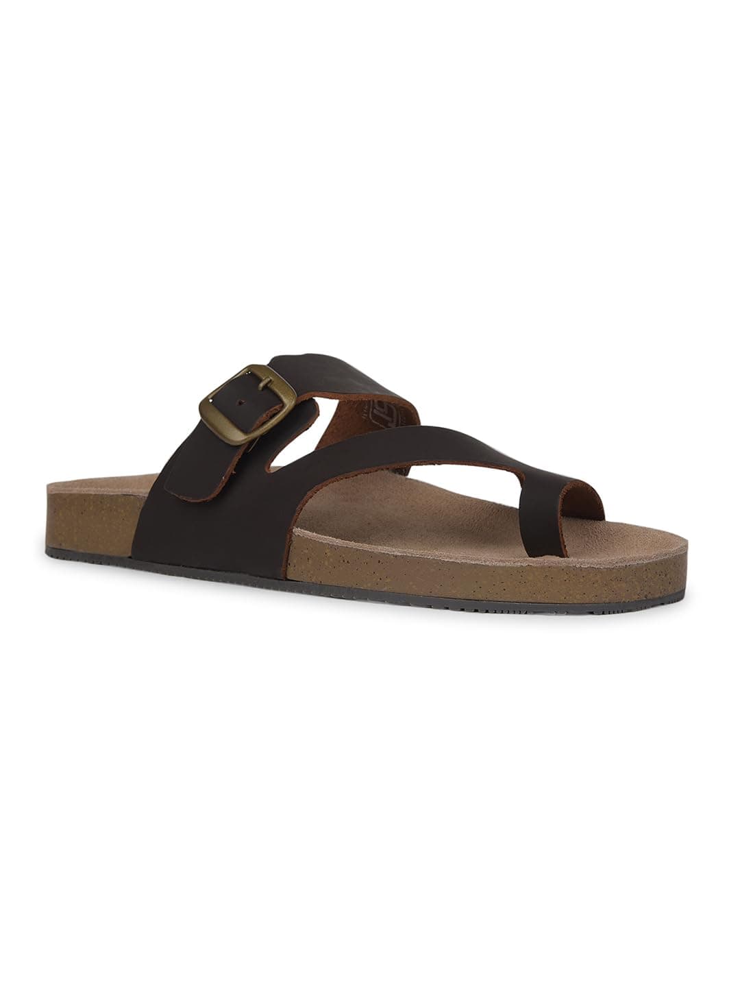 Bata Men Casual Thong Slipper - Dark Brown