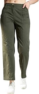 GRECIILOOKS Cargo Pants For Woman | Trousers For Womans |High Waist Cotton Trouser for Women – Flared Parachute Pants with Side Pockets |Womens Cargo Pant | Elegant for College & Events (Available in Plus Size)