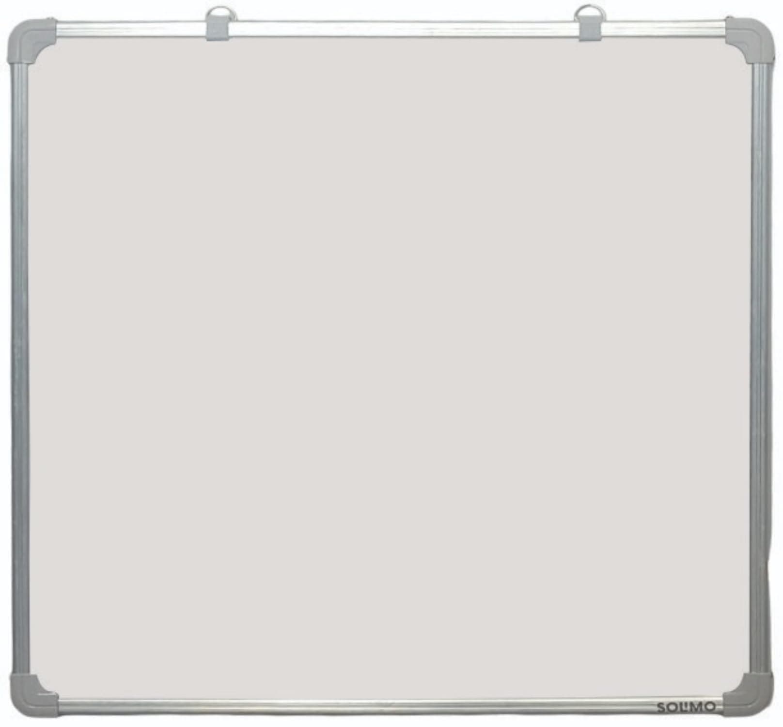 Amazon Brand - Solimo Wood Non Magnetic 2 X 2 Ft(61 Cm X 61 Cm X 1.8 Cm) Double Sided White Board And Chalk Board