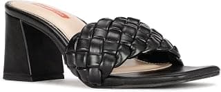 Bata Womens CARLY BLOCK Heels, Black, (7716712)