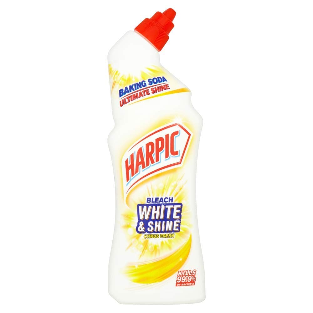 Harpic White & Shine Toilet Cleaner Citrus Fresh 750ml (UK IMPORTED)