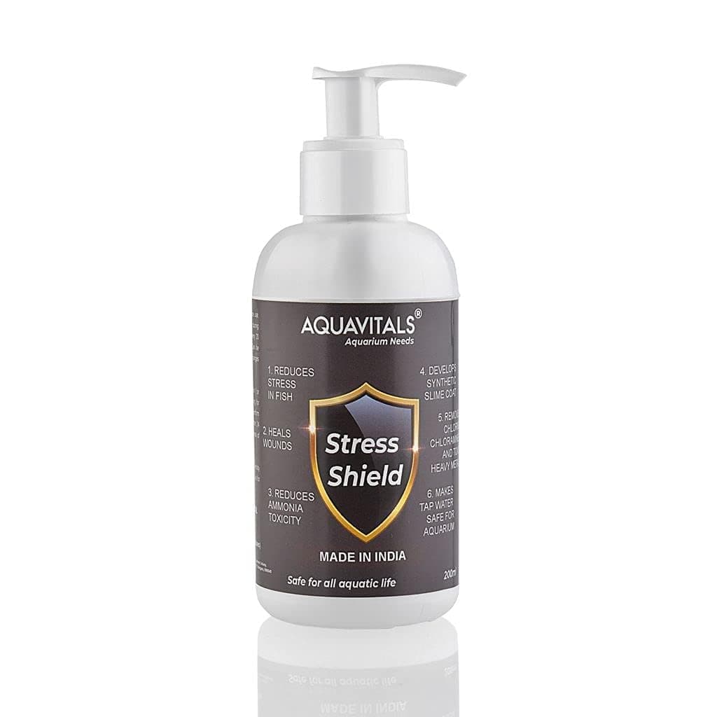 AQUAVITALS Aquarium Needs - Fish Medicine (100ml, Stress Shield)