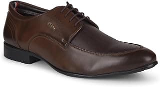 Bata Men Formal Laceup Shoes - Brown