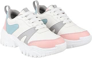 Shoetopia Women's Casual Walking Sneakers || Comfortable Lightweight Lace Comfy Travel & College