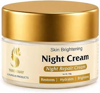 Luxurious Skin Brightening Night Repair Cream For Hydrate And Moisturise To Smooth Skin