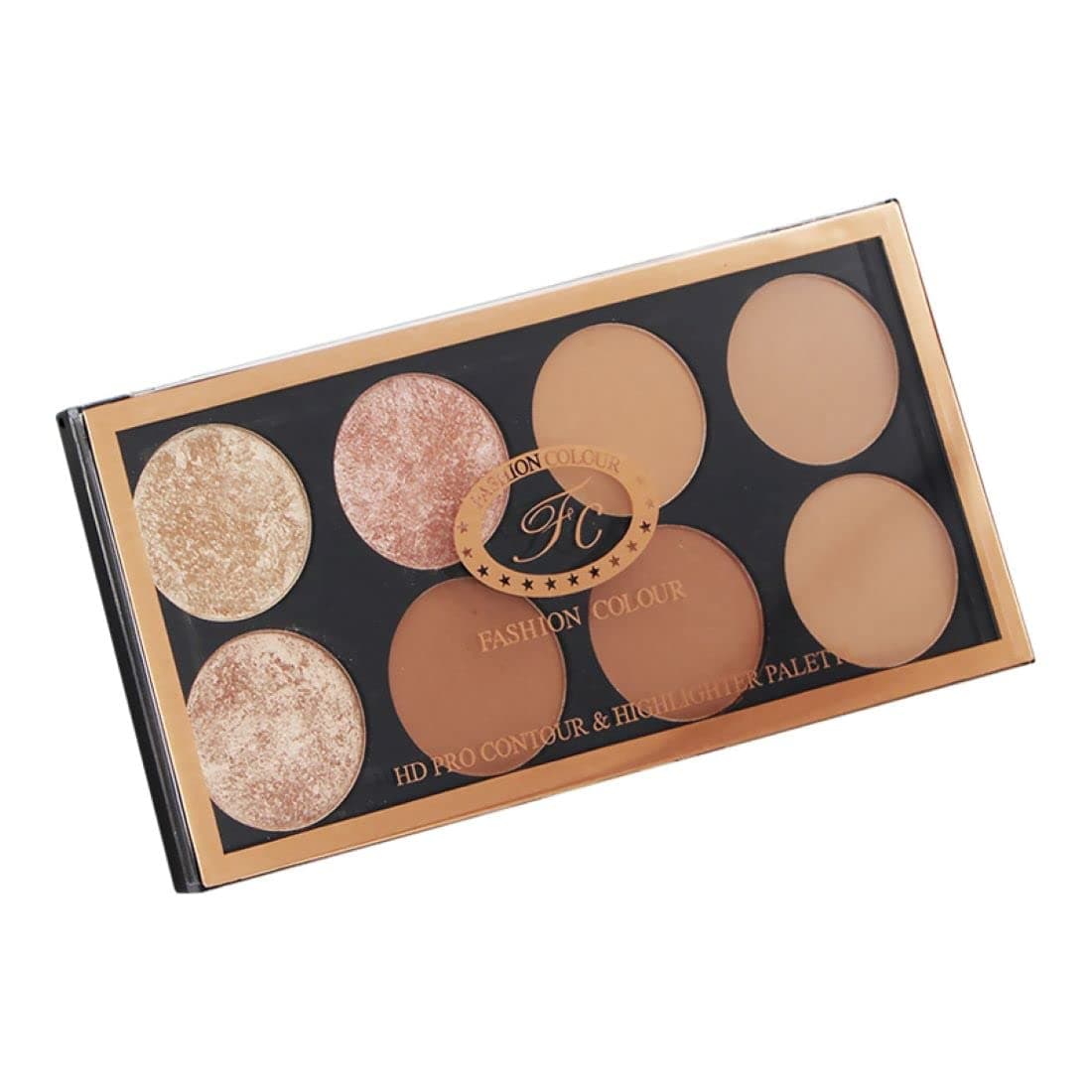 Fashion Colour PRO HD CONTOUR & HIGHLIGHTER PALETTE (Shade 01)