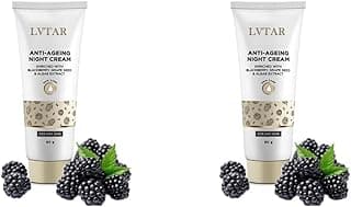 ANTI AGEING NIGHT CREAM WITH BLACKBERRY AND GRAPE SEED EXTRACT PACK OF 2