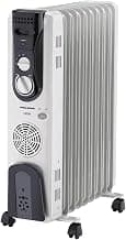 Morphy Richards OFR 11F 11-Fin 2900W Oil Filled Radiator Room Heater | Adjustable Thermostat | Safety Tilt & Auto Thermal Shutoff | Castor Wheels for Easy Mobility | Silent Heating