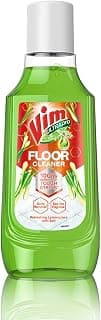 VIM Floor Cleaner: 500ml |Refreshing Lemongrass with Salt|100% Removal of stains for complete clean floors & long lasting fragrance