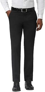 Peter England Men Mid Rise Regular Fit Pants