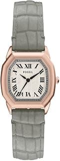 Fossil Harlow Grey Quartz Leather Watch ES5435