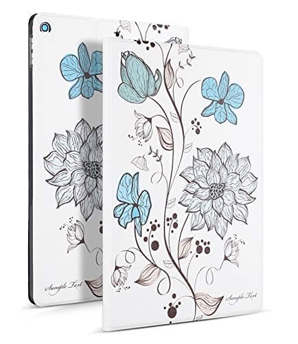 MOCA [Flexible Soft Back] Smart Flip Cover Case Stand for Apple iPad AIR 2 A1566 A1567 [2014 Launched] iPad Flip Cover Case