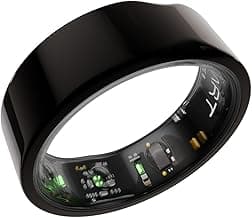 HART X2 Smart Ring, 8+ Days Battery, Fitness Tracker for Sleep, Recovery, Stress, Workout, Live Heartrate, Calories, Smart Ring for Men & Women, Buy Sizing Kit First, Titanium (Gunmetal Black,9)